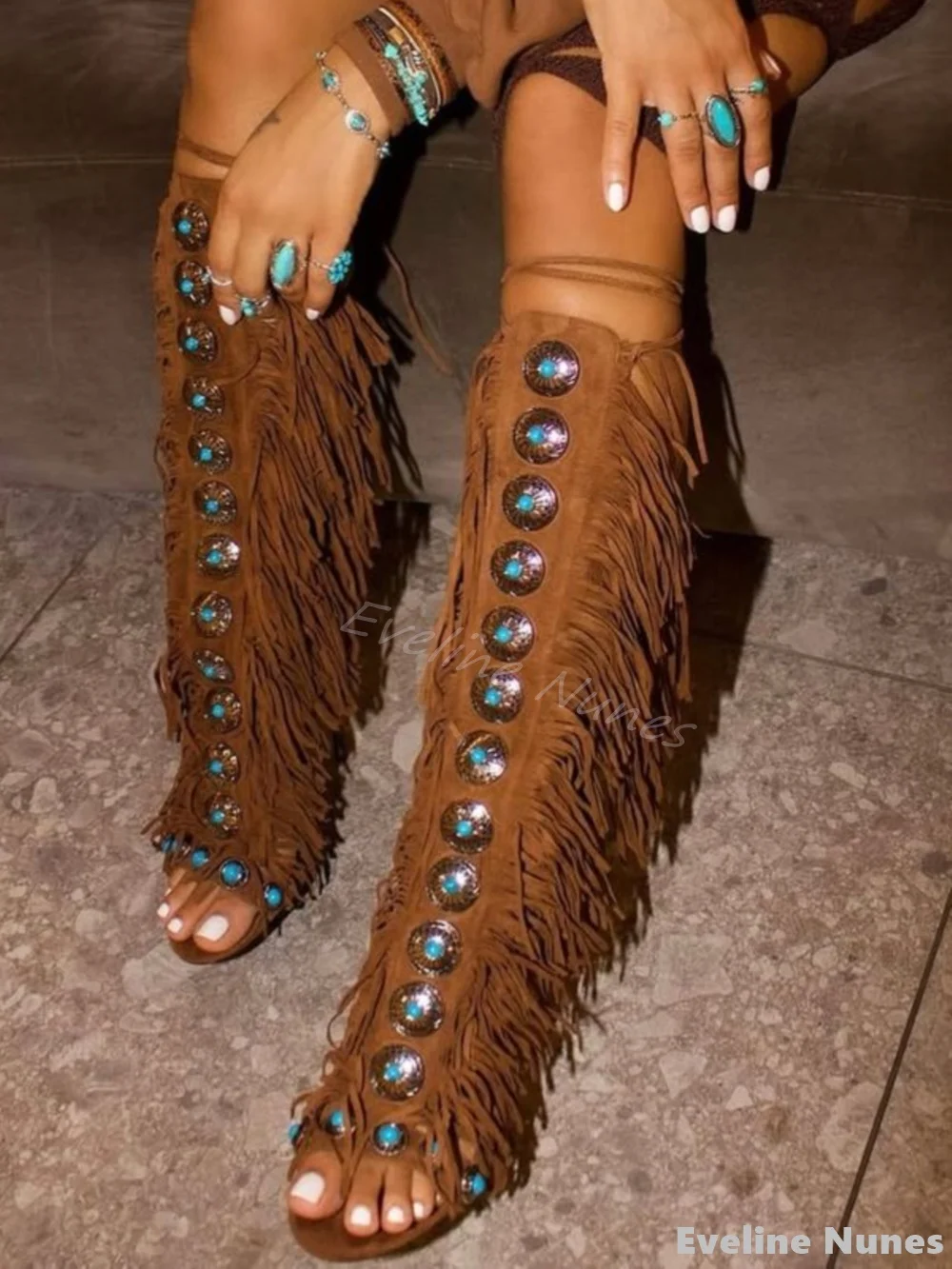 Tassel Strappy Sandals Women O - огляд і ціна Sandal Strappy Heeled