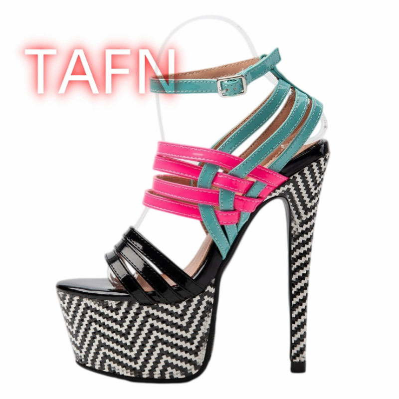 Multicolor Strappy Heels Women - огляд і ціна Sandal Strappy Heeled