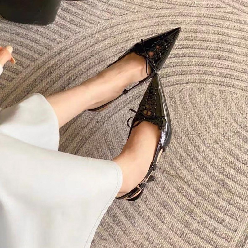European-style Pointed-toe, Sl - огляд і ціна Sandal Strappy Heeled