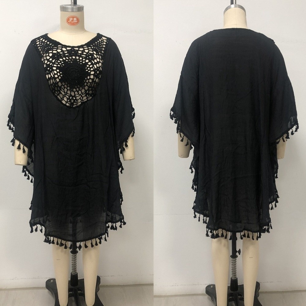 Square Neck Summer Sunscreen S - огляд і ціна Cover Up Kaftan